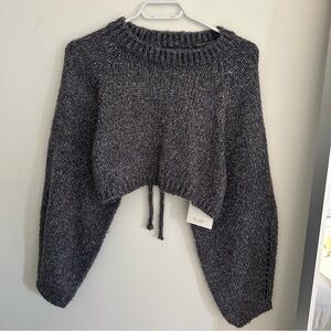 Oak & Fort backless sweater